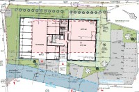 Plan 2D du projet immobilier à Seyssuel le compendium 